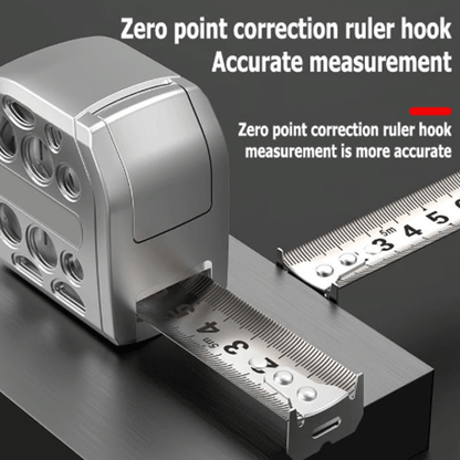 📢📢50 % de réduction !! ⏰ Ruban à Mesurer Creux Rétractable en Acier Inoxydable – Design Compact, Mesure Précoce & Durable 🔧