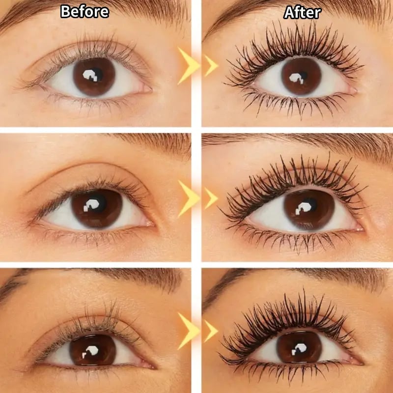 🔥1 acheté, 1 offert💖Mascara Toucher✨Tubing – duo noir et marron pour le maquillage des cils