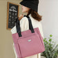 Sac à Bandoulière en Nylon Multi-Poches Imperméable de Grande Capacité