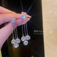 💐50% DE RÉDUCTION💖Boucles d’Oreilles Pétales Rondes – Doré ou Argenté, à Vous de Choisir 💛🤍【Offre Limitée】