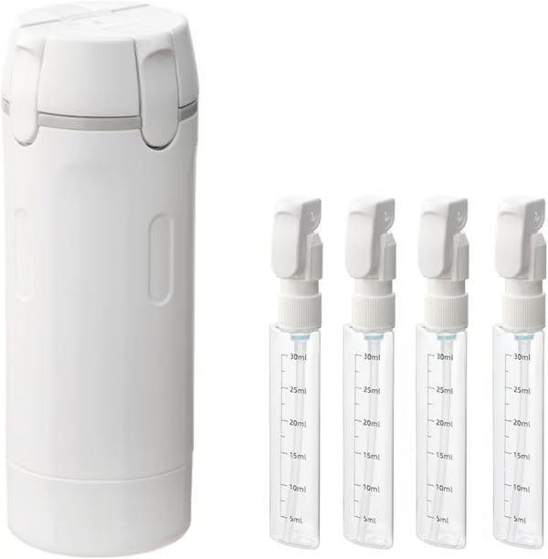 🧳Flacons distributeurs rechargeables 4 en 1 pour le voyage – Compact, étanche & ultra-pratique ✈️🧴