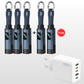💐50% DE RÉDUCTION🔌Câble de charge 4 en 1 avec affichage numérique et anneau porte-clés – charge rapide, résistant aux nœuds et compact⚡🔑