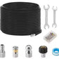 🚿Kit de Nettoyage Haute Pression 5800 PSI pour Égouts🛠️Buse Rotative et Flexible Renforcé pour Déboucher les Canalisations✨