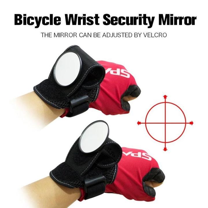 Sécurité du poignet à vélo vue arrière