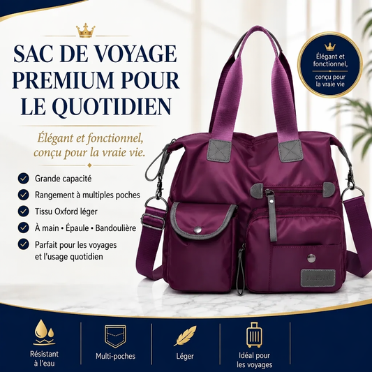 👜 50% DE RÉDUCTION EN CE MOMENT ! 💐Sac fourre-tout imperméable grande capacité pour femmes