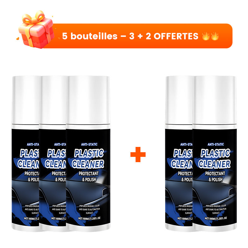 📢🚗Nettoyant multifonction avec polissage protecteur pour intérieur de voiture✨
