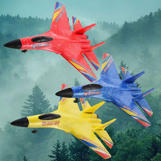 ✨Gravity Glider RC🛩️Avion incassable avec gyroscope, train d’atterrissage & batterie rechargeable⚡