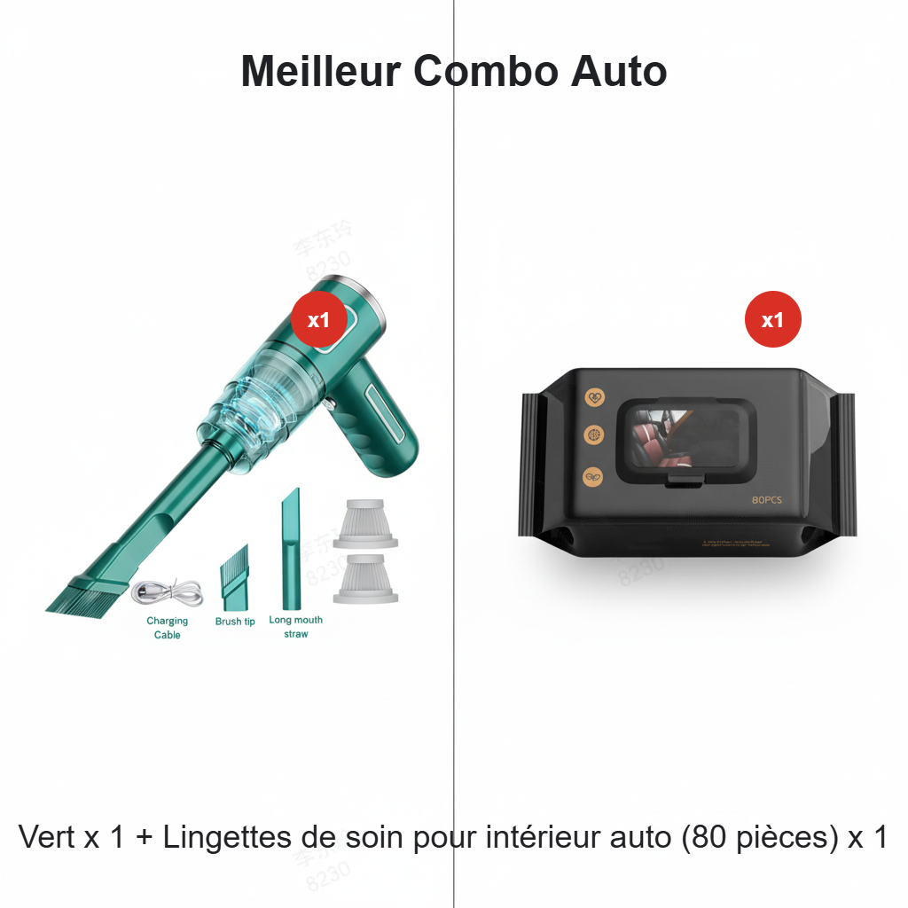 Aspirateur sans fil pour voiture