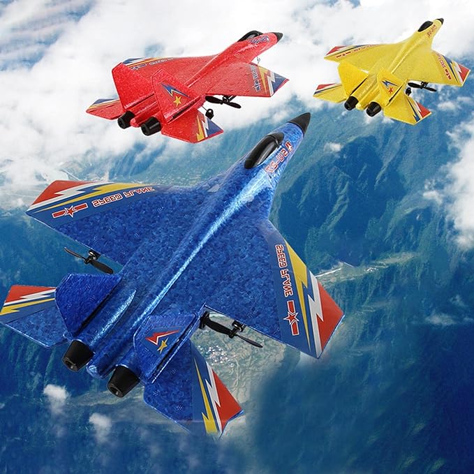 ✨Gravity Glider RC🛩️Avion incassable avec gyroscope, train d’atterrissage & batterie rechargeable⚡