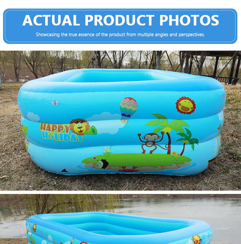 🌊 Piscine Gonflable  – Multi-couches avec Impression