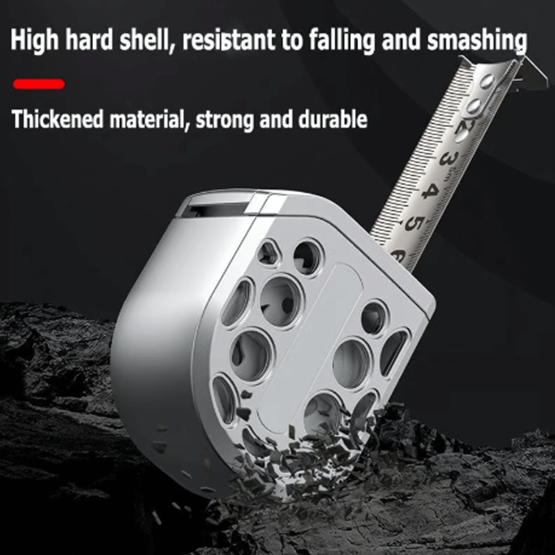 📢📢50 % de réduction !! ⏰ Ruban à Mesurer Creux Rétractable en Acier Inoxydable – Design Compact, Mesure Précoce & Durable 🔧