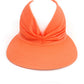 Visière Solaire UPF 50+ avec Trou pour Queue de Cheval | Casquette Pliable Plage & Golf Femme