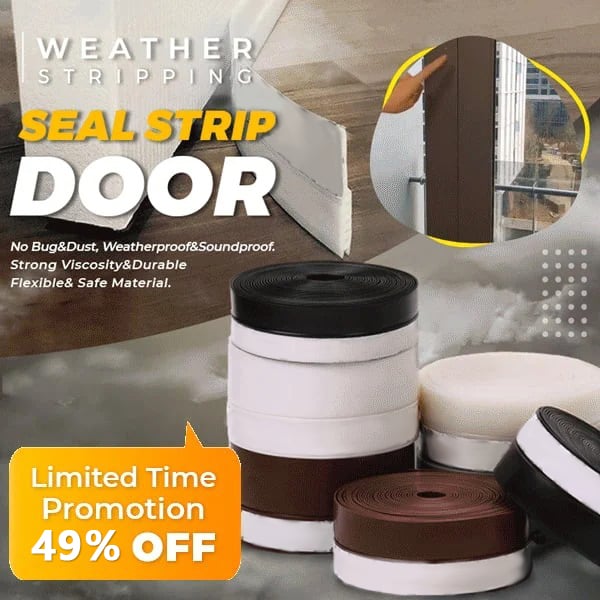 📢 PROMO FLASH : 50% DE RÉDUCTION ! 🏠 Bande d'Étanchéité pour Porte 5m – Silicone – Anti-Poussière & Anti-Insectes for Fenêtre & Porte 🚪