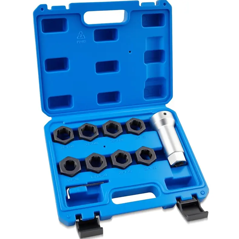 🔧 50% DE RÉDUCTION! 🚗 Jeu d'outils de réparation de filetages – Restaure les filets abîmés, robuste & facile à utiliser – Idéal pour l'entretien automobile et mécanique 🛠️