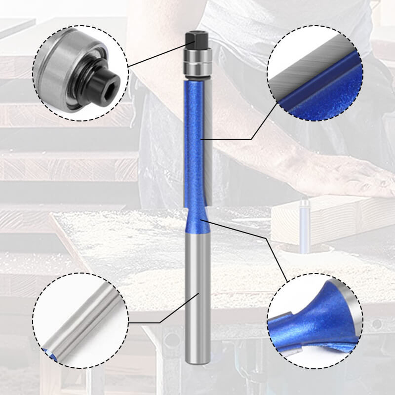 💐PROMO EXCEPTIONNELLE -50%🔧Fraise Bi-Axiale Pro – Hélice Carbure Haute Précision, Roulements à Billes Renforcés✨