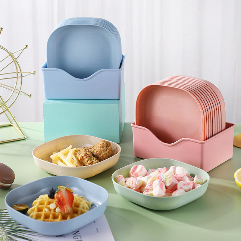 💐Couverts 4 en 1💥Fourchette, Cuillère, Baguettes & Boîtier en Acier Inoxydable – Idéal pour Camping🥢🏕️