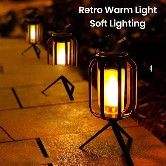 🔥Lampe solaire d'extérieur avec 4 modes