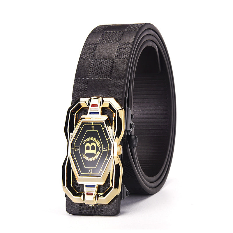 🐊Ceinture pour homme avec boucle automatique