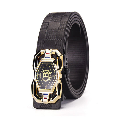 🐊Ceinture pour homme avec boucle automatique