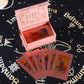 📢50% DE RÉDUCTION✨Jeu de Tarot « Witchy Cauldron » Rose Gold – 80 Cartes Feuille d’Aluminium + Livre Guide Inclus⚡