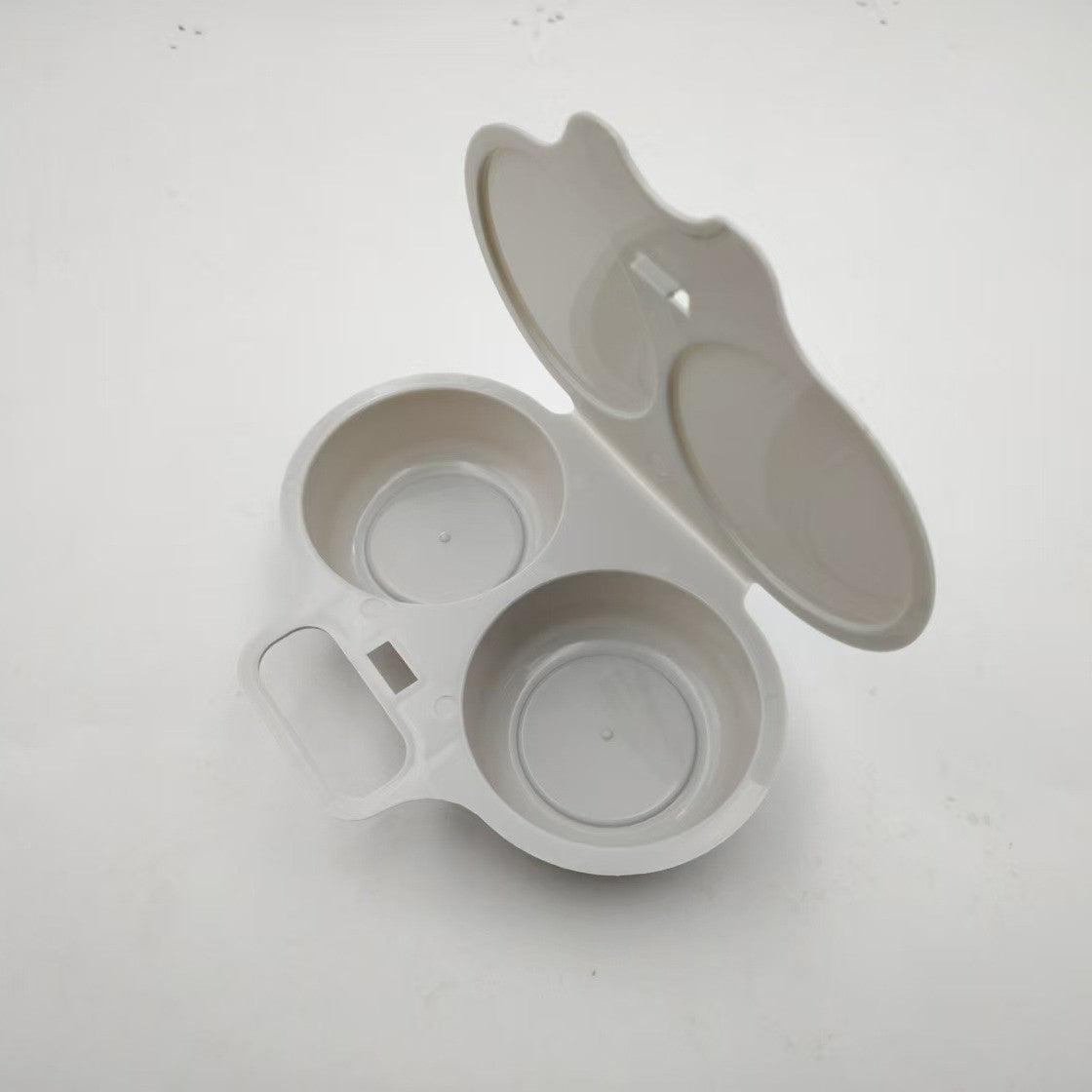 ⏳🔥57 % DE RÉDUCTION POUR UNE DURÉE LIMITÉE ! ⏰Cuiseur à œufs pour micro-ondes à double compartiment – Cuisson rapide sans huile, en PP de qualité alimentaire et polyvalent. Idéal pour les matins pressés : un petit-déjeuner sain en quelques minutes !