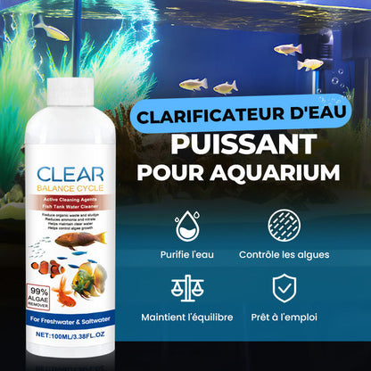 Clarificateur d'Eau Puissant pour Aquarium 100ml