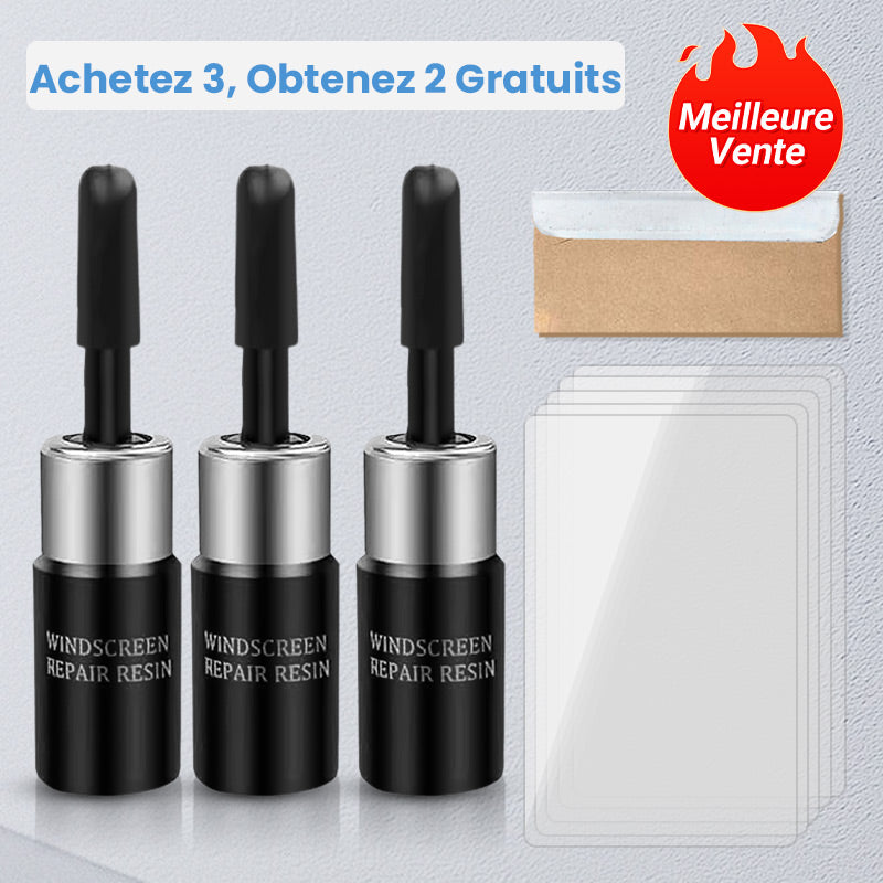 💎Kit de Réparation de Verre Fissuré – Résultat Invisible en 20 Min, Sans Remplacement🪟🔧