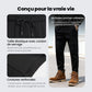 🥰Pantalon cargo haut, extensible et résistant, avec plusieurs poches
