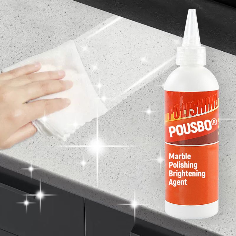 Agent Éclaircissant pour Marbre - Brillant en 1 Geste, Protection Imperméable et Cadeau Inclus