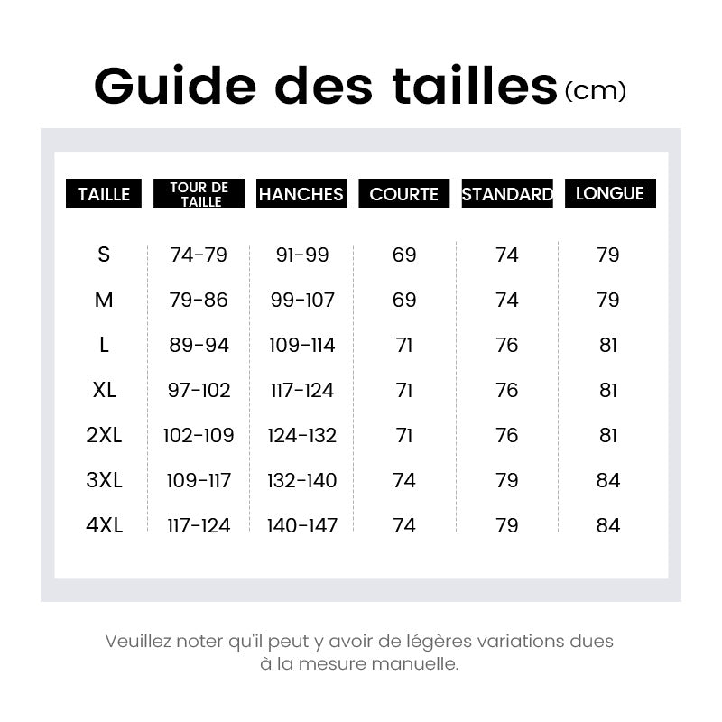 🥰Pantalon cargo haut, extensible et résistant, avec plusieurs poches