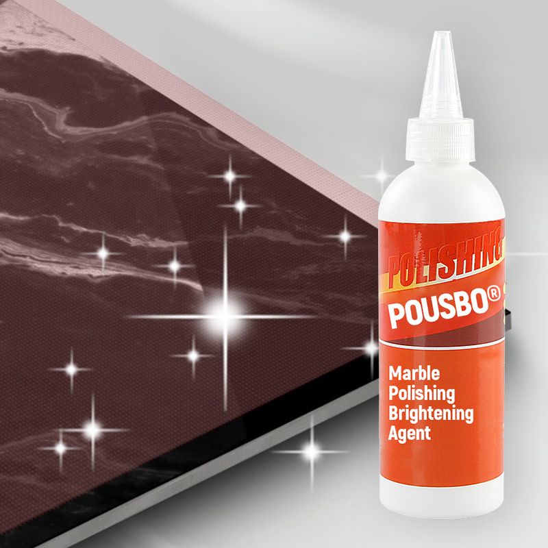 Agent Éclaircissant pour Marbre - Brillant en 1 Geste, Protection Imperméable et Cadeau Inclus