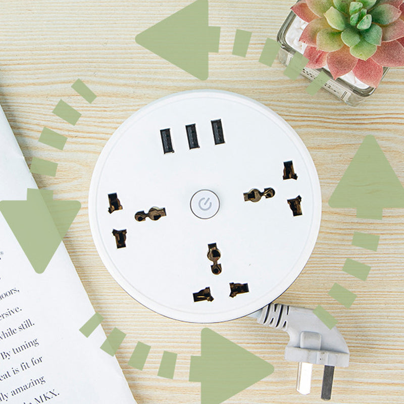 🔌🧵 Multiprise universelle à enrouleur de câble – Rangement propre, gain de place, sécurité renforcée, le cordon s’adapte à vos besoins puis disparaît d’un geste, fini les fils qui traînent 🏠💡