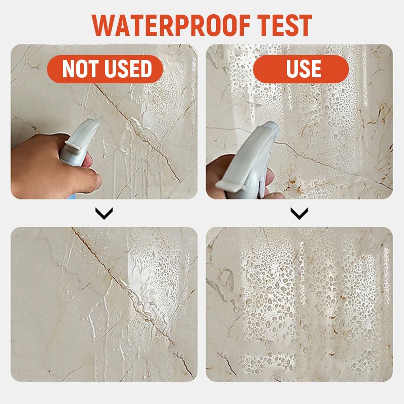Agent Éclaircissant pour Marbre - Brillant en 1 Geste, Protection Imperméable et Cadeau Inclus