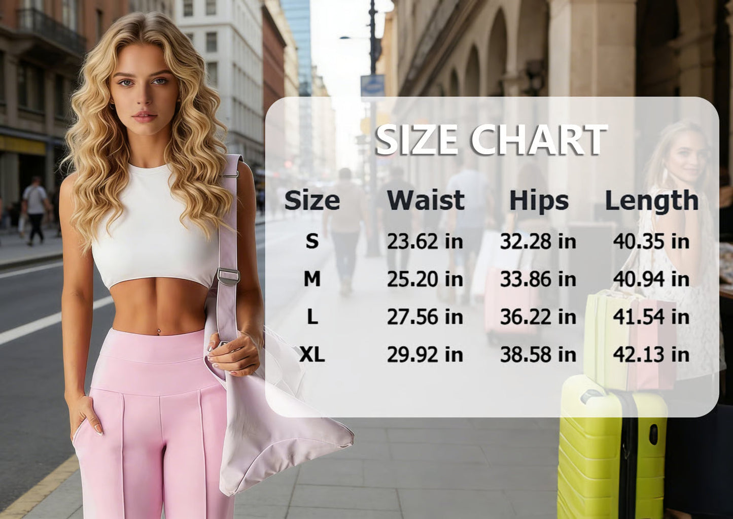 💃 Élégance Quotidienne💖Pantalon Droit Femme Tissu Souple🌟Coupe Ample & Confort Parfait