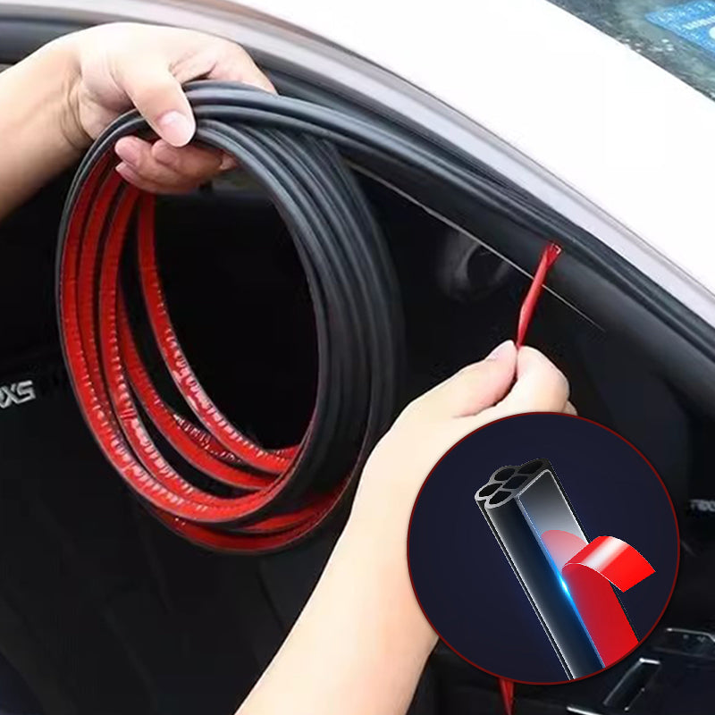 🔥Bande d'Étanchéité en Caoutchouc Anti-Bruit et Anti-Poussière pour Voiture