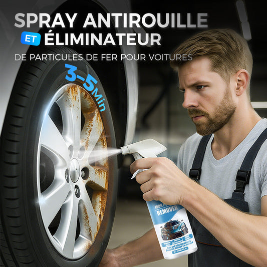 🎁🚗Spray d'élimination de particules de rouille et de fer de voiture✨🔥Achetez 3 obtenez 2 gratuit