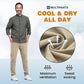 🥰Pantalon cargo haut, extensible et résistant, avec plusieurs poches