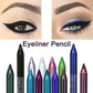 Eyeliner Coloré Longue Durée - Set de 13 Couleurs Nacrées et Mates