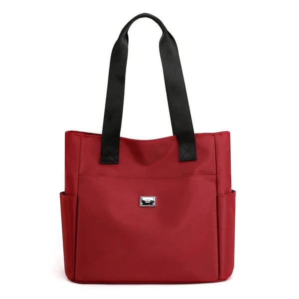 Sac à Bandoulière en Nylon Multi-Poches Imperméable de Grande Capacité