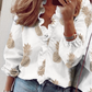 👚 50% DE RÉDUCTION! ✨ Chemisier à Volants 2026 – Manches Longues Lanterne, Coupe Ample & Style Doux pour Printemps-Automne 🌸