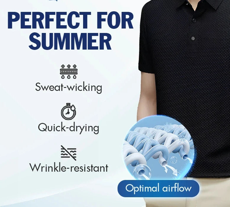 👔 50% DE RÉDUCTION ! ✨ Chemise Homme en Soie Glacée - Texture Luxueuse et Respirante pour Événements Élégants ou Quotidien 🎩🔥