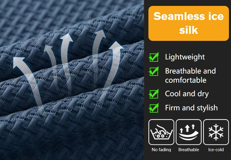 👔 50% DE RÉDUCTION ! ✨ Chemise Homme en Soie Glacée - Texture Luxueuse et Respirante pour Événements Élégants ou Quotidien 🎩🔥