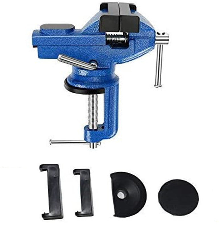 🔥 50% DE RÉDUCTION ! 🔧 Étau Mini Universel Haute Performance – Fonte Trempée – Rotation 360° & Mâchoires 63 mm for Atelier & Bricolage