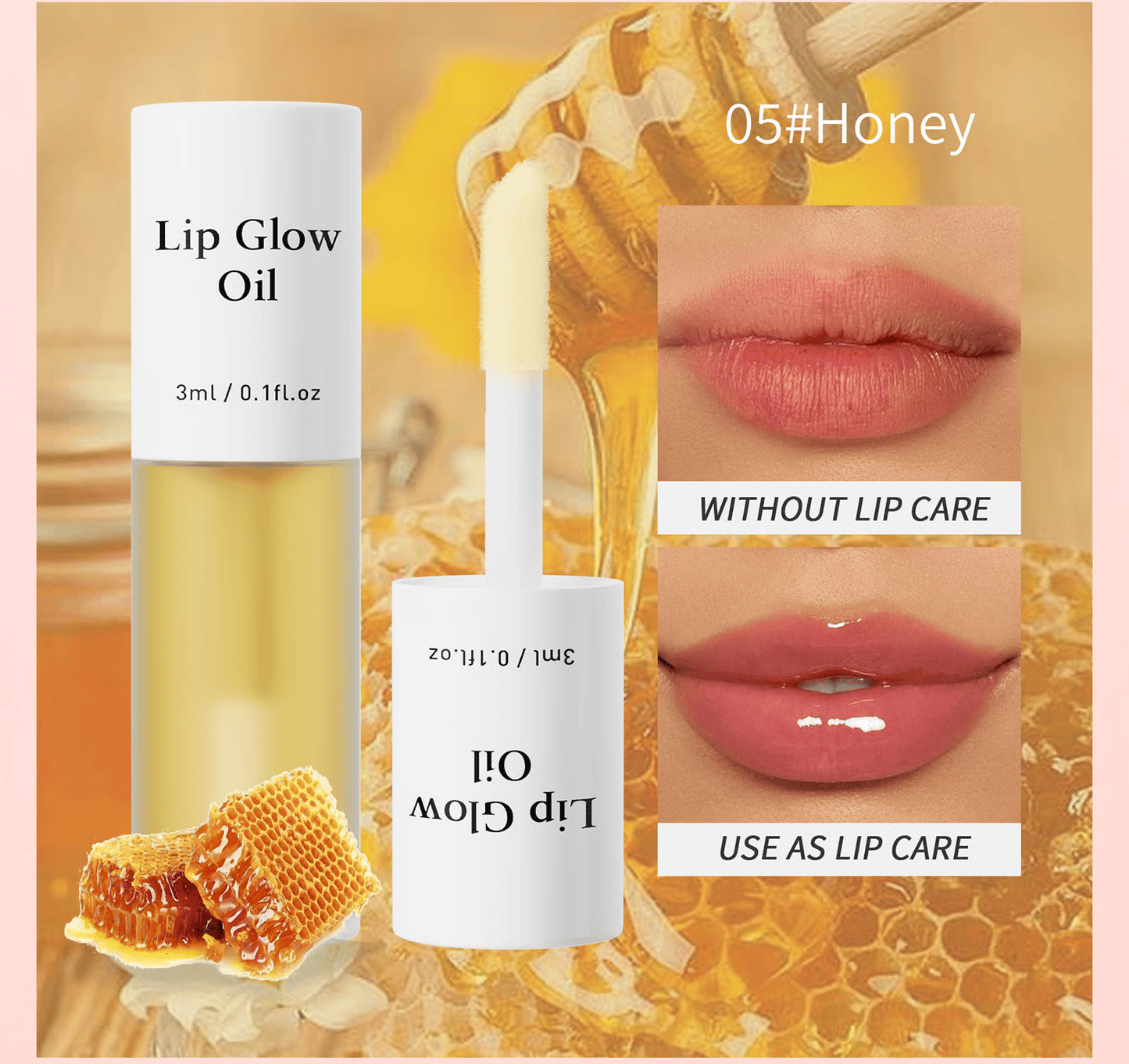 📢Achetez 1 obtenez 1 gratuitement💋Huile hydratante teintée pour lèvres coréenne – Vegan, 24h d’hydratation & fini glossy non collant✨