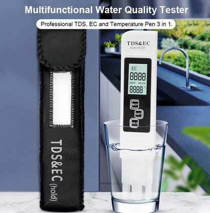 🌊ACHETEZ 2 OFFERT 1🎉Testeur Numérique TDS – Écran LCD, Rapide & Prêt à l‘Emploi💧📦