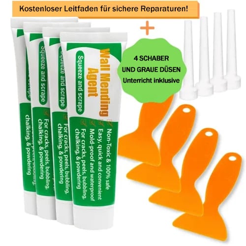 🛠️🧱Enduit de Rebouchage Universel🏠Comble Fissures, Non Toxique, Séchage Rapide, Peinturable (100g, Blanc)