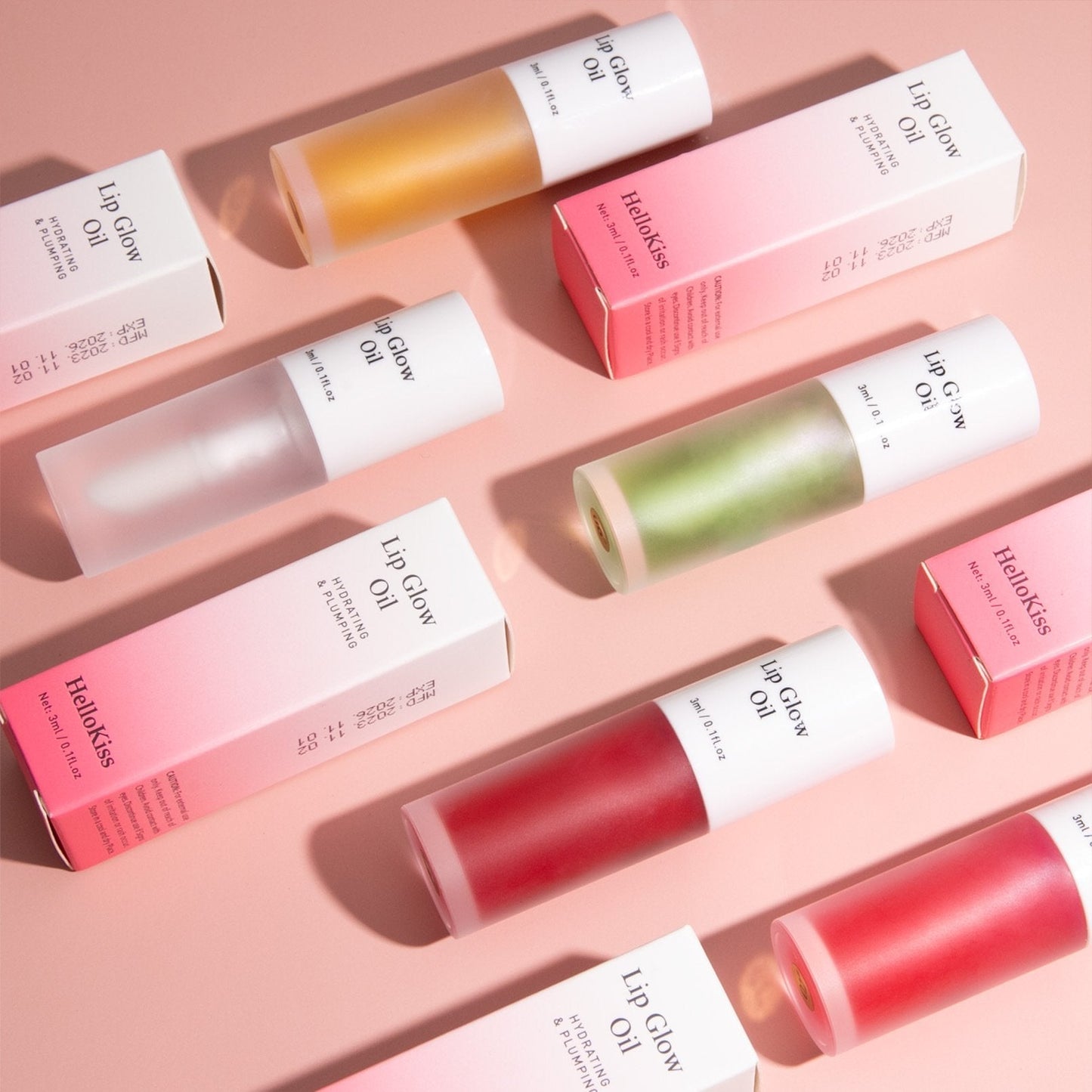 📢Achetez 1 obtenez 1 gratuitement💋Huile hydratante teintée pour lèvres coréenne – Vegan, 24h d’hydratation & fini glossy non collant✨
