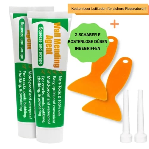 🛠️🧱Enduit de Rebouchage Universel🏠Comble Fissures, Non Toxique, Séchage Rapide, Peinturable (100g, Blanc)