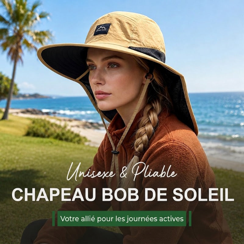 🧢 PROMO LIMITÉE 50% DE RÉDUCTION ! ✨ Casquette Solaire – UPF 50+, Ajustable, Respirante, Unisexe ☀️