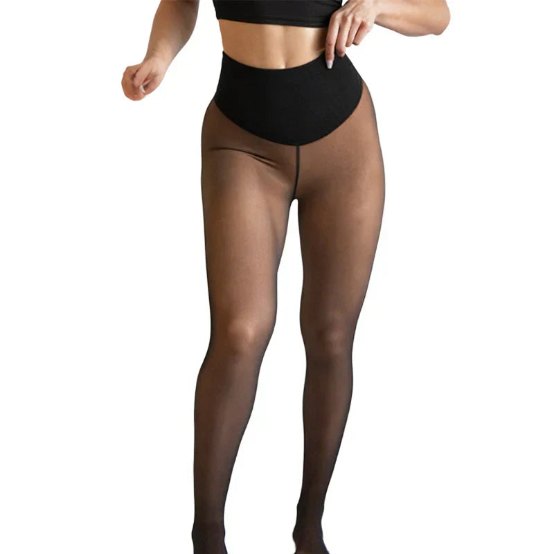 ❄️Leggings en polaire moulants à couture unique✨Restez au chaud. Affichez une silhouette parfaite💕